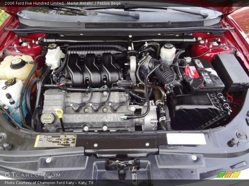 Merlot Metallic / Pebble Beige 2006 Ford Five Hundred Limited