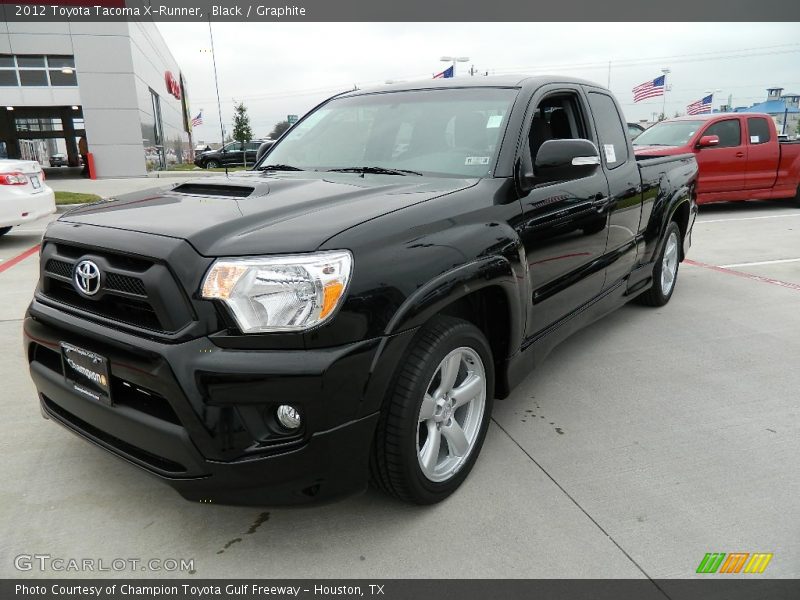 Black / Graphite 2012 Toyota Tacoma X-Runner