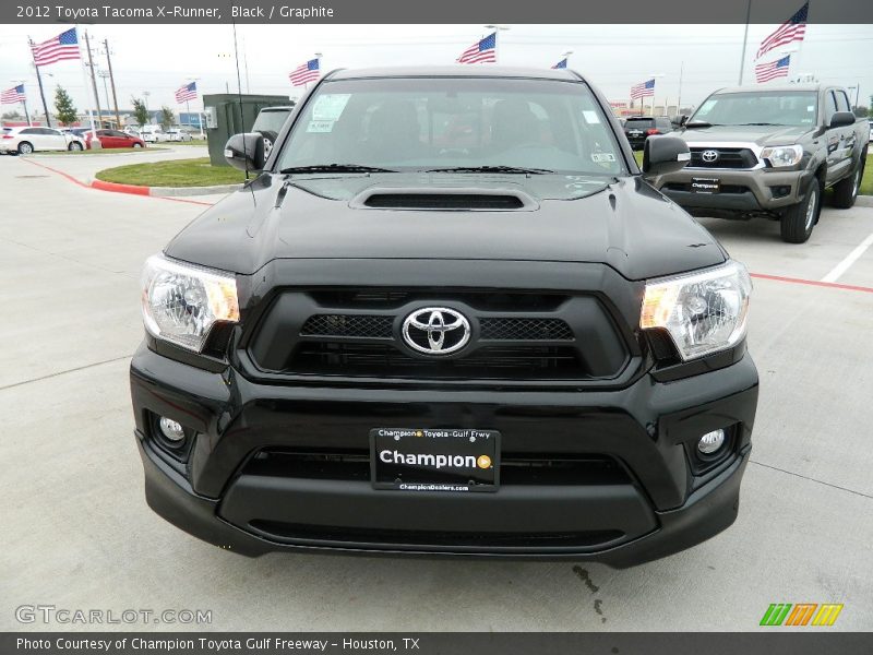 Black / Graphite 2012 Toyota Tacoma X-Runner