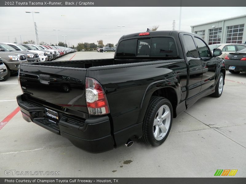 Black / Graphite 2012 Toyota Tacoma X-Runner