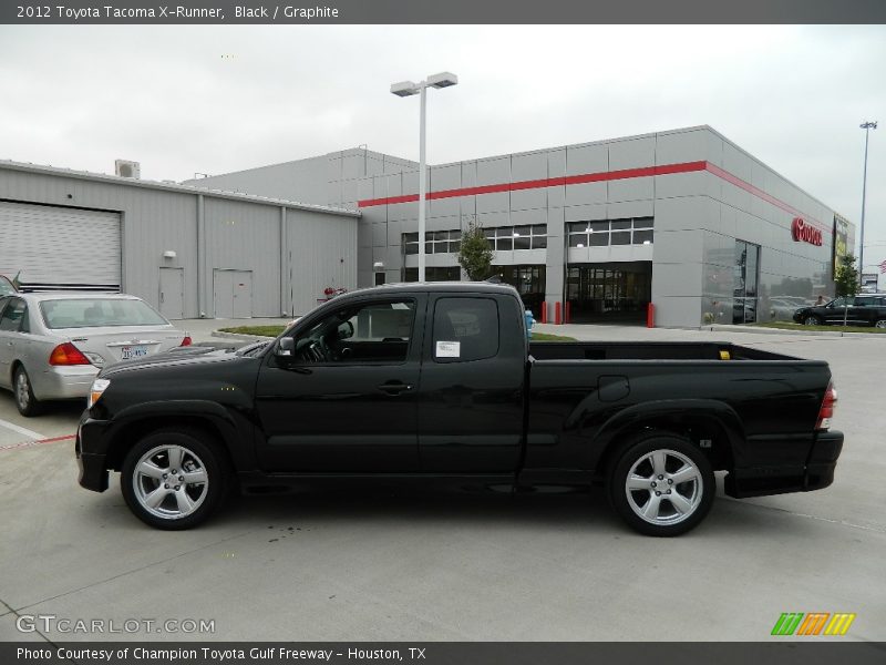 Black / Graphite 2012 Toyota Tacoma X-Runner