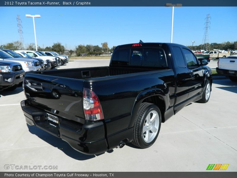 Black / Graphite 2012 Toyota Tacoma X-Runner