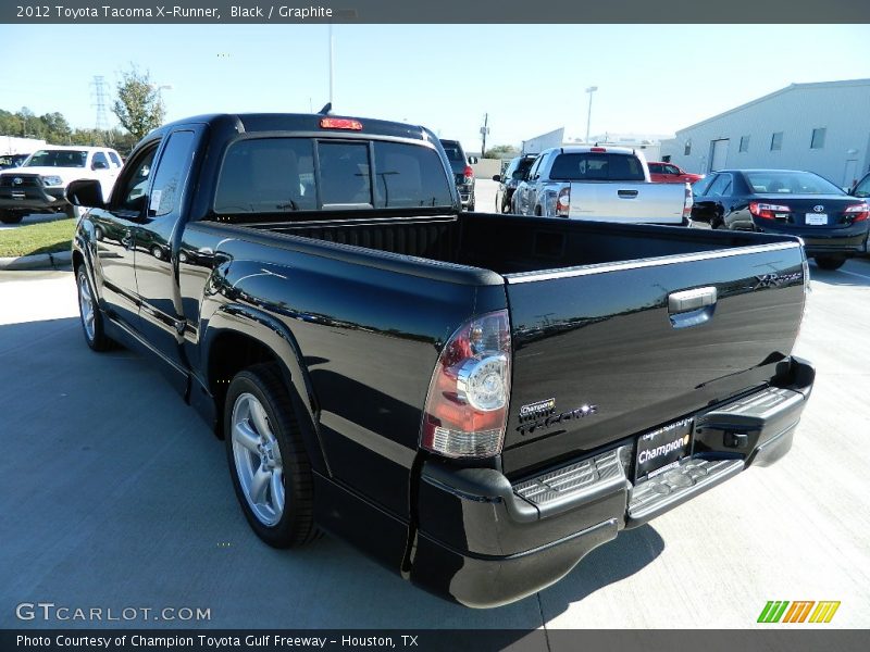 Black / Graphite 2012 Toyota Tacoma X-Runner