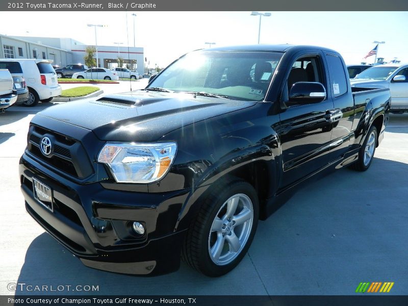 Black / Graphite 2012 Toyota Tacoma X-Runner