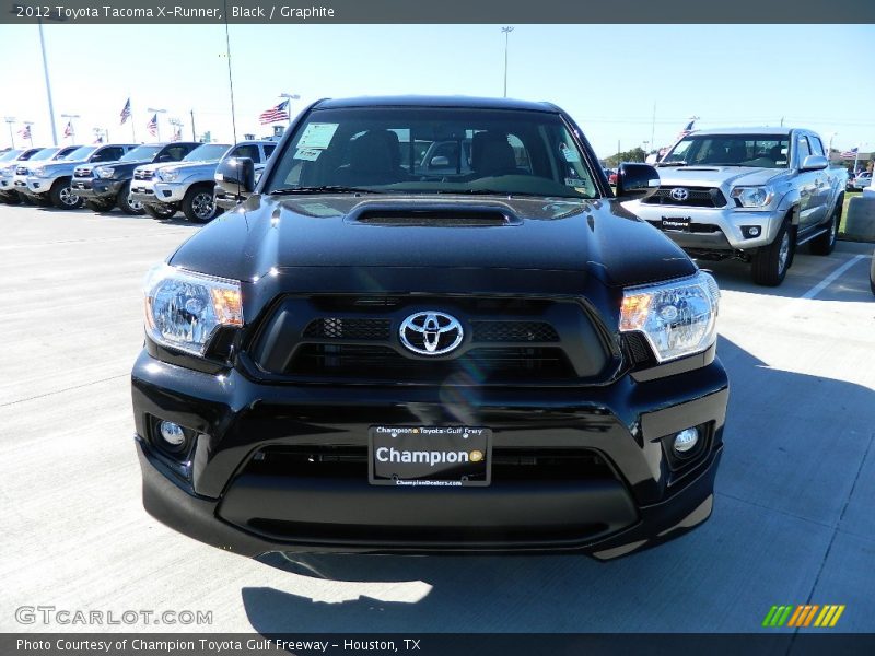 Black / Graphite 2012 Toyota Tacoma X-Runner