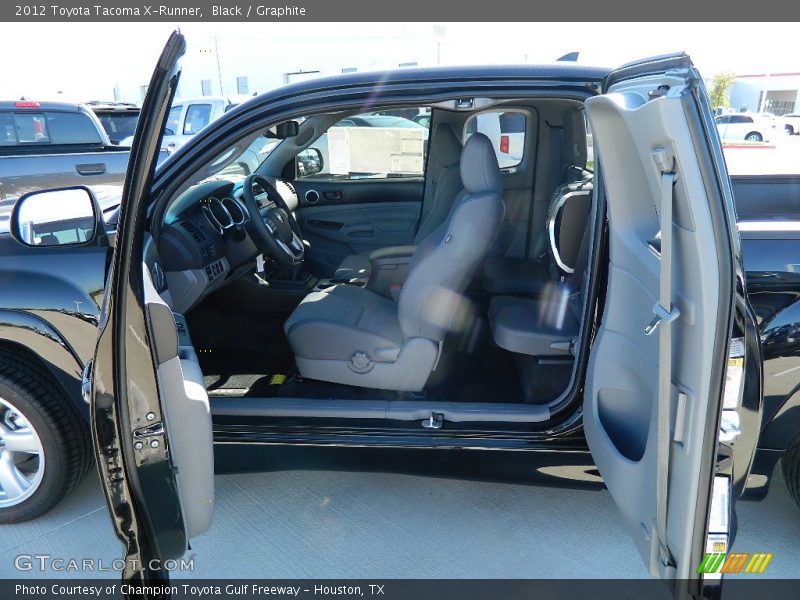 Black / Graphite 2012 Toyota Tacoma X-Runner