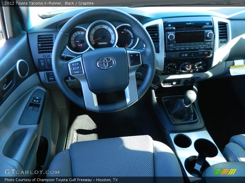 Black / Graphite 2012 Toyota Tacoma X-Runner