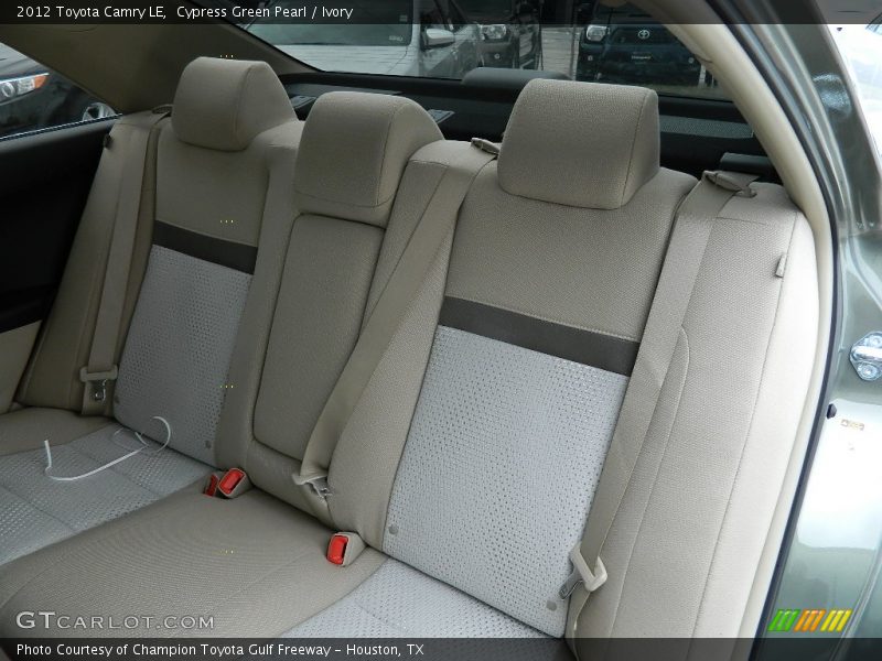 Cypress Green Pearl / Ivory 2012 Toyota Camry LE