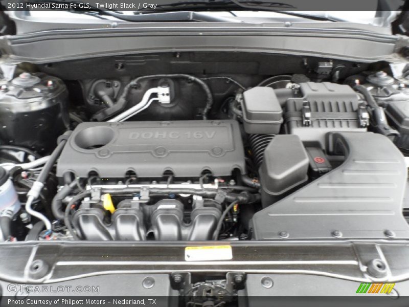  2012 Santa Fe GLS Engine - 2.4 Liter DOHC 16-Valve 4 Cylinder