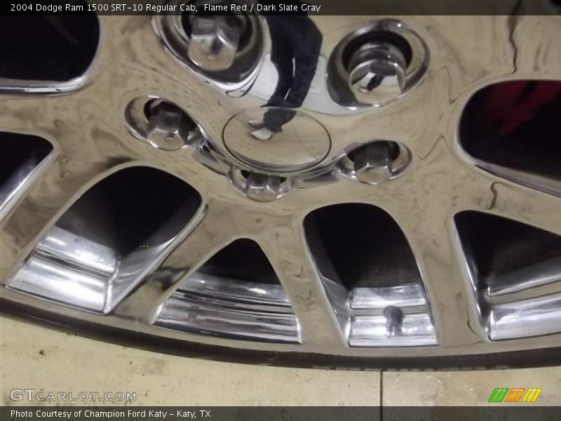 Flame Red / Dark Slate Gray 2004 Dodge Ram 1500 SRT-10 Regular Cab