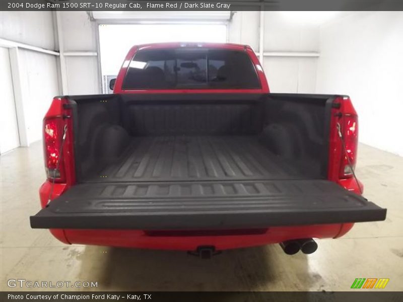 Flame Red / Dark Slate Gray 2004 Dodge Ram 1500 SRT-10 Regular Cab