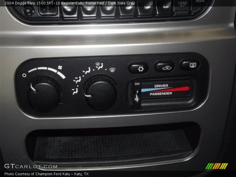 Flame Red / Dark Slate Gray 2004 Dodge Ram 1500 SRT-10 Regular Cab