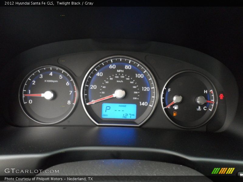  2012 Santa Fe GLS GLS Gauges