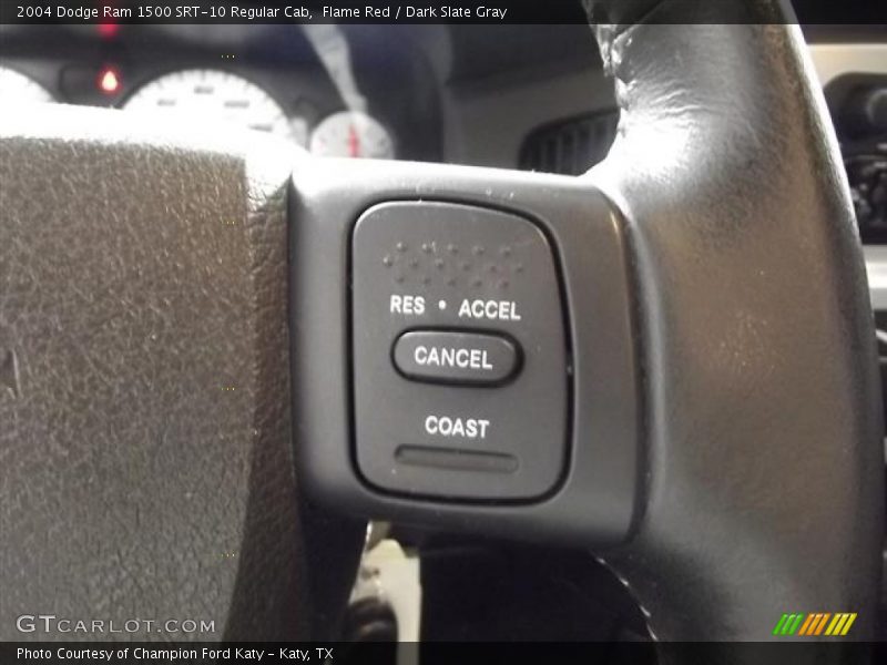 Flame Red / Dark Slate Gray 2004 Dodge Ram 1500 SRT-10 Regular Cab