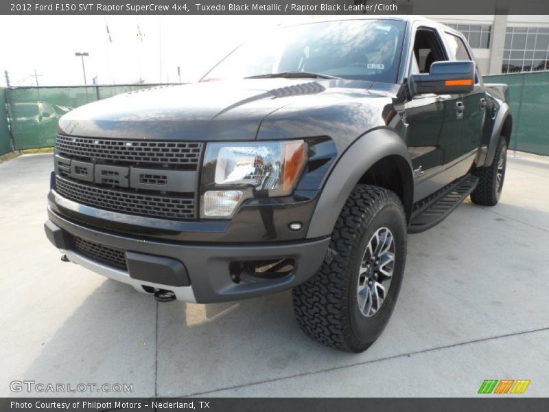 Front 3/4 View of 2012 F150 SVT Raptor SuperCrew 4x4