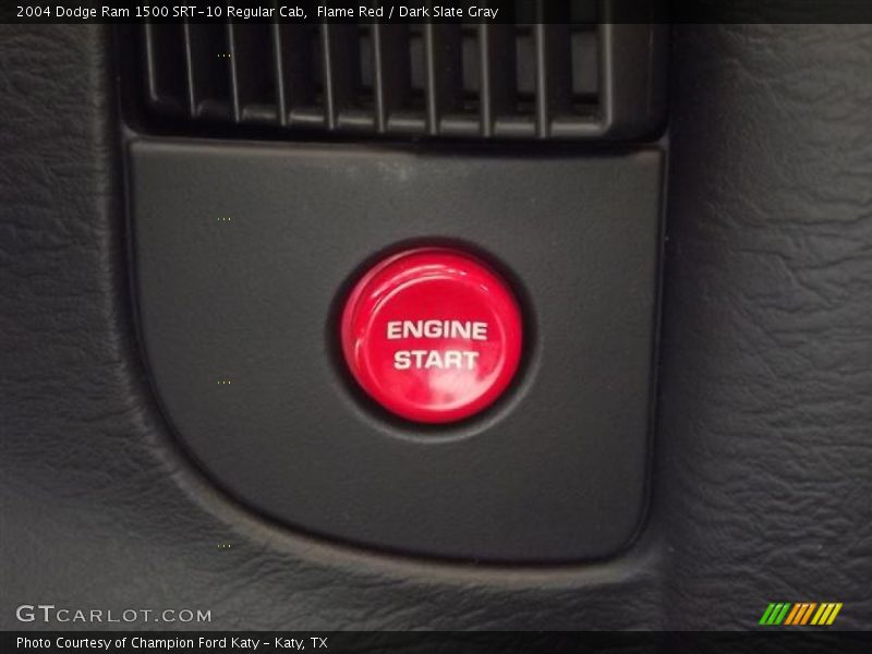 Flame Red / Dark Slate Gray 2004 Dodge Ram 1500 SRT-10 Regular Cab