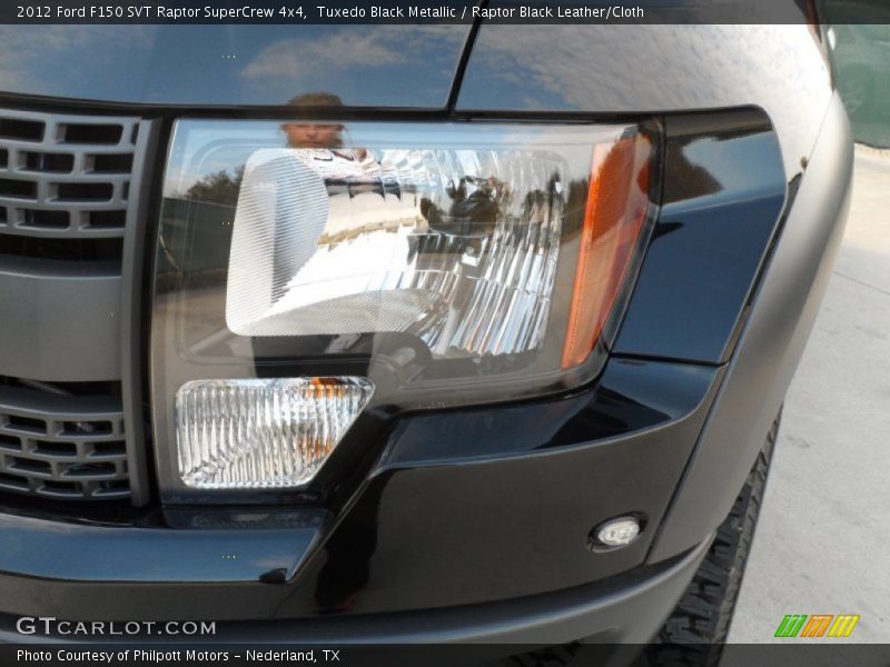 Tuxedo Black Metallic / Raptor Black Leather/Cloth 2012 Ford F150 SVT Raptor SuperCrew 4x4