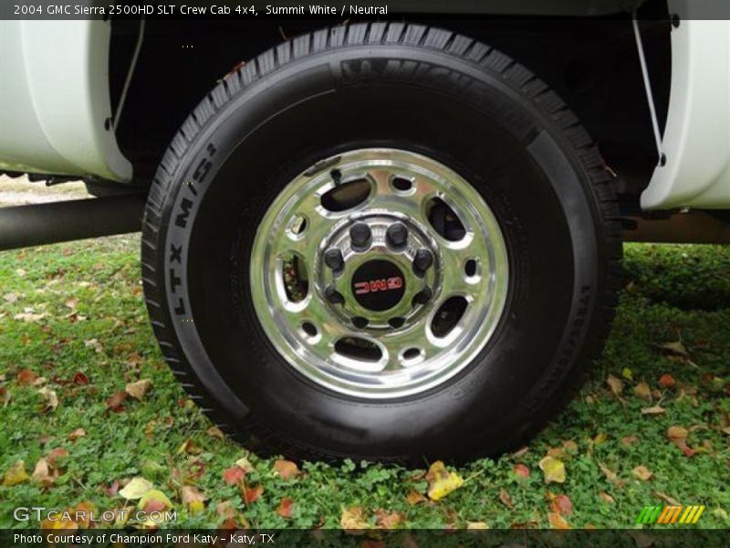 Summit White / Neutral 2004 GMC Sierra 2500HD SLT Crew Cab 4x4