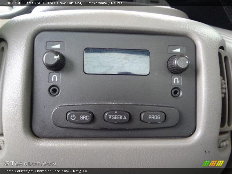 Summit White / Neutral 2004 GMC Sierra 2500HD SLT Crew Cab 4x4