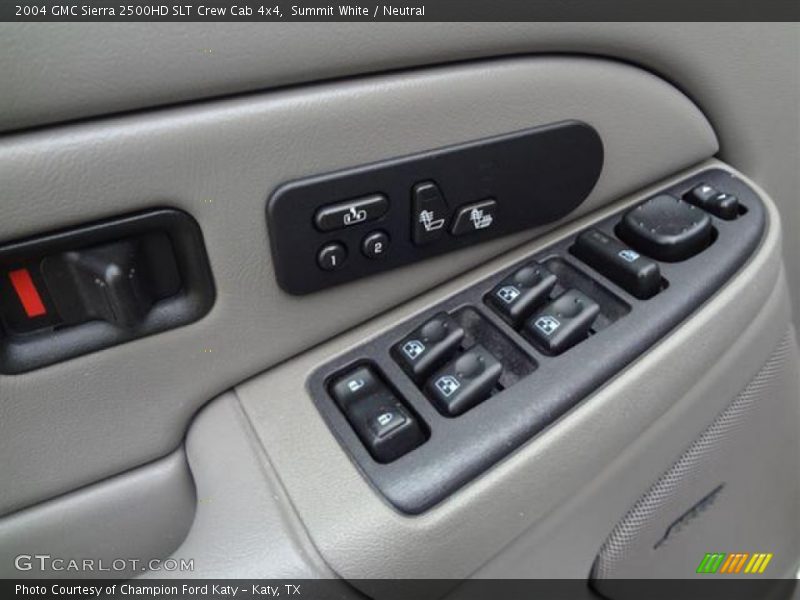 Summit White / Neutral 2004 GMC Sierra 2500HD SLT Crew Cab 4x4