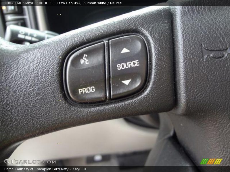 Summit White / Neutral 2004 GMC Sierra 2500HD SLT Crew Cab 4x4