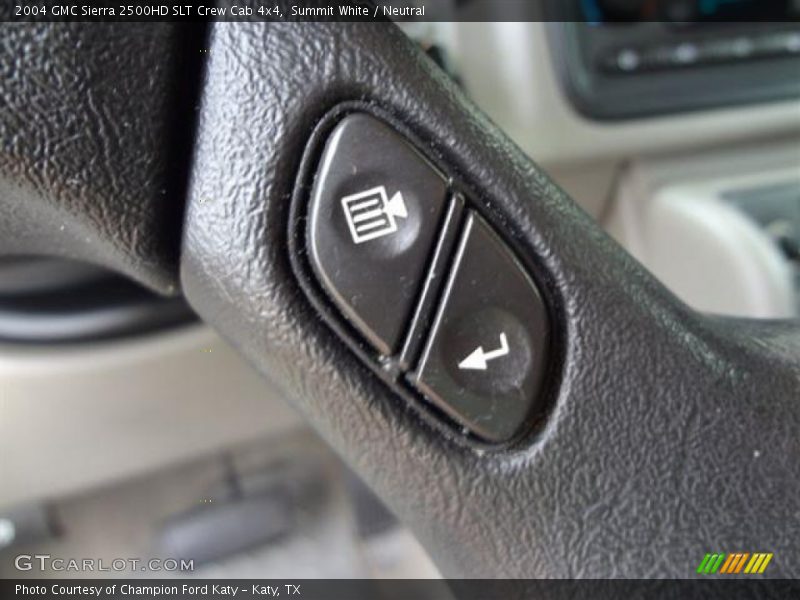 Summit White / Neutral 2004 GMC Sierra 2500HD SLT Crew Cab 4x4