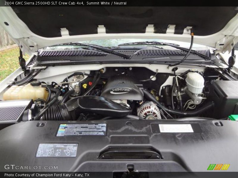 Summit White / Neutral 2004 GMC Sierra 2500HD SLT Crew Cab 4x4