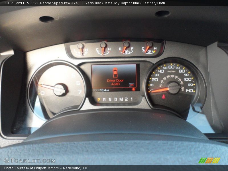  2012 F150 SVT Raptor SuperCrew 4x4 SVT Raptor SuperCrew 4x4 Gauges