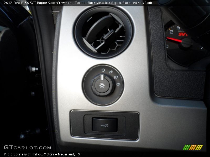 Tuxedo Black Metallic / Raptor Black Leather/Cloth 2012 Ford F150 SVT Raptor SuperCrew 4x4