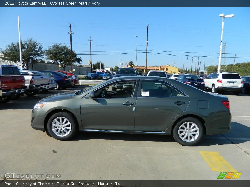  2012 Camry LE Cypress Green Pearl