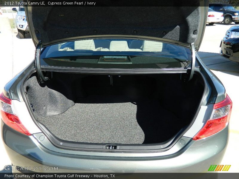 Cypress Green Pearl / Ivory 2012 Toyota Camry LE
