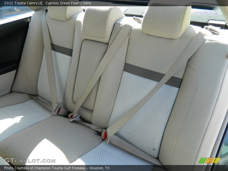 Cypress Green Pearl / Ivory 2012 Toyota Camry LE