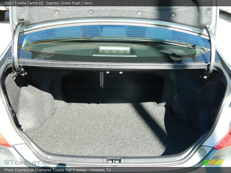 Cypress Green Pearl / Ivory 2012 Toyota Camry LE
