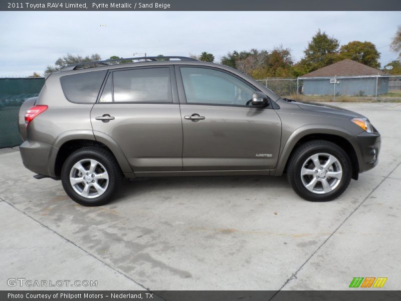 Pyrite Metallic / Sand Beige 2011 Toyota RAV4 Limited