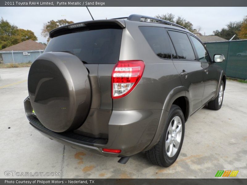 Pyrite Metallic / Sand Beige 2011 Toyota RAV4 Limited