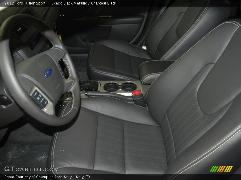  2012 Fusion Sport Charcoal Black Interior
