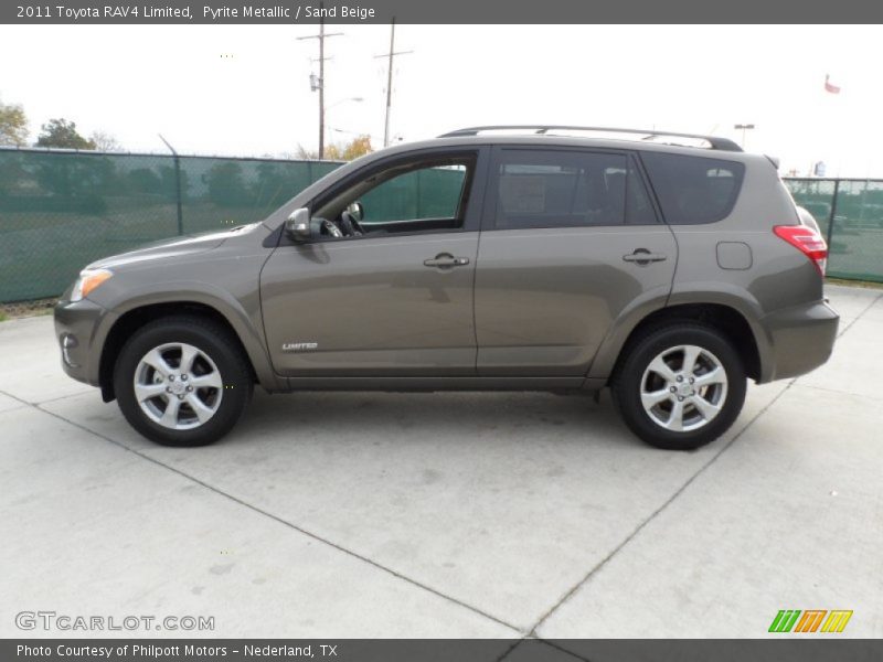 Pyrite Metallic / Sand Beige 2011 Toyota RAV4 Limited