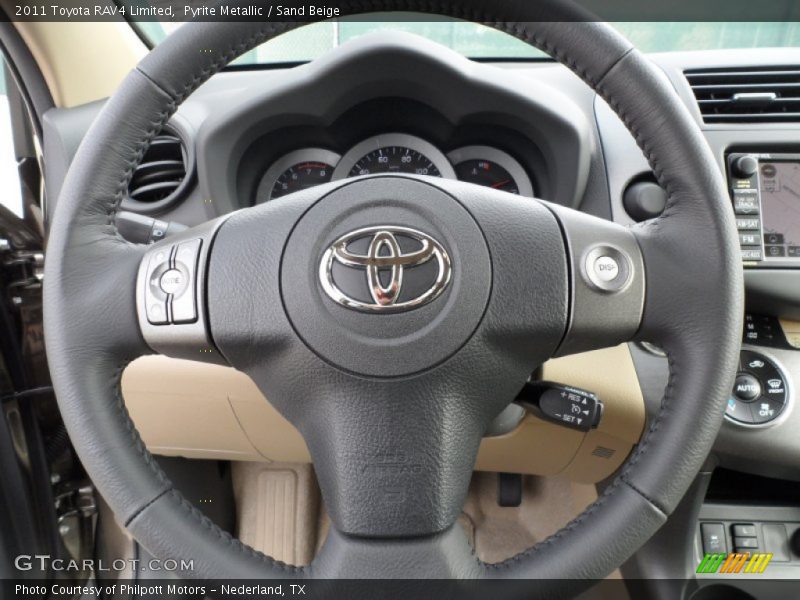 Pyrite Metallic / Sand Beige 2011 Toyota RAV4 Limited