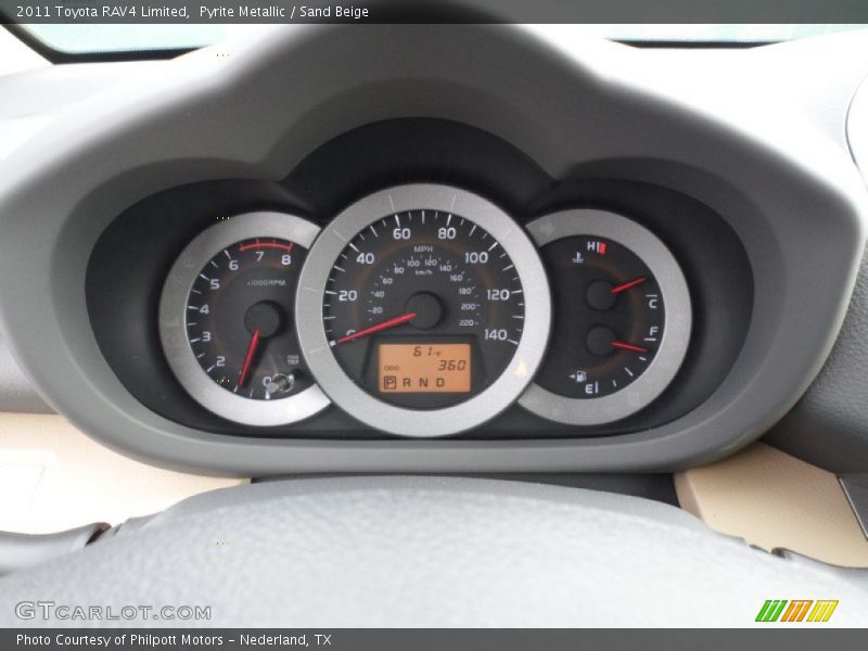Pyrite Metallic / Sand Beige 2011 Toyota RAV4 Limited