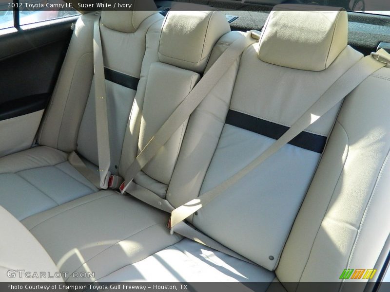 Super White / Ivory 2012 Toyota Camry LE
