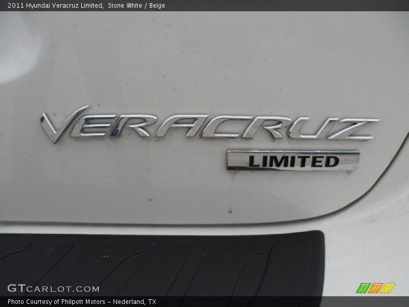 Stone White / Beige 2011 Hyundai Veracruz Limited