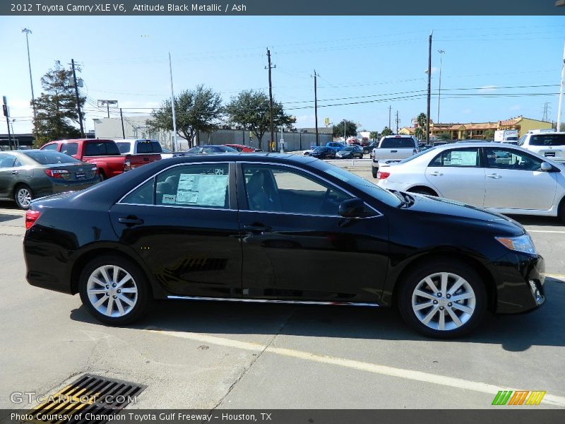 Attitude Black Metallic / Ash 2012 Toyota Camry XLE V6