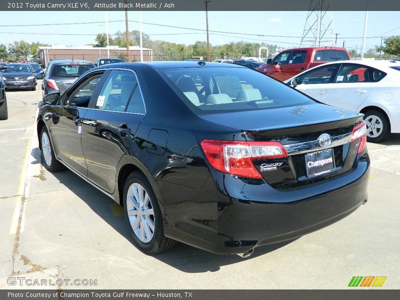Attitude Black Metallic / Ash 2012 Toyota Camry XLE V6