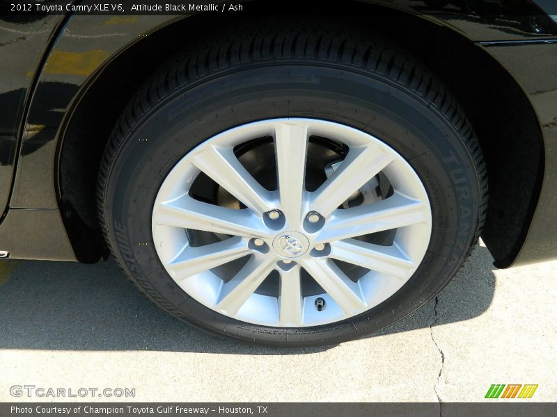 Attitude Black Metallic / Ash 2012 Toyota Camry XLE V6