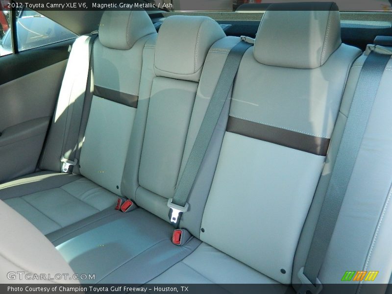 Magnetic Gray Metallic / Ash 2012 Toyota Camry XLE V6