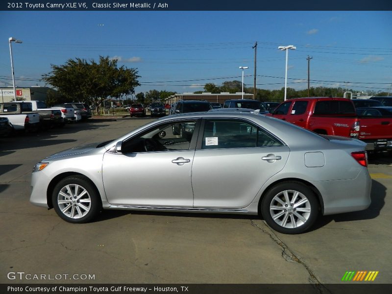 Classic Silver Metallic / Ash 2012 Toyota Camry XLE V6