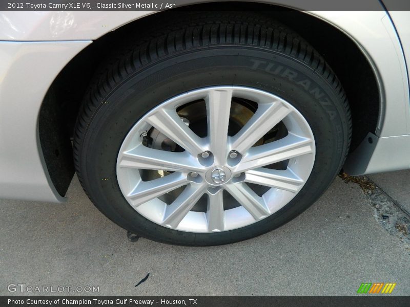 Classic Silver Metallic / Ash 2012 Toyota Camry XLE V6