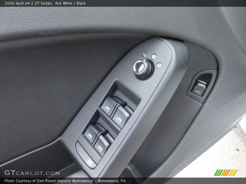 Ibis White / Black 2009 Audi A4 2.0T Sedan