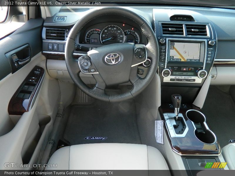 Classic Silver Metallic / Ash 2012 Toyota Camry XLE V6