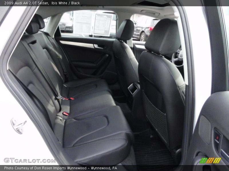 Ibis White / Black 2009 Audi A4 2.0T Sedan